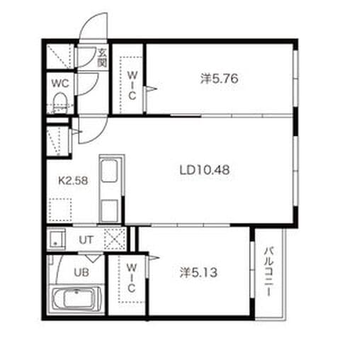 K・I・M美園 305号室(賃貸・2LDK・9万円/月)の外観・室内写真