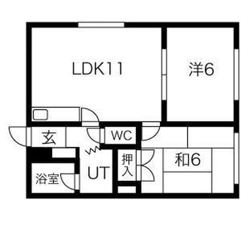 メモリアルハイツⅠ 303号室(賃貸・2LDK・4.7万円/月)の外観・室内写真