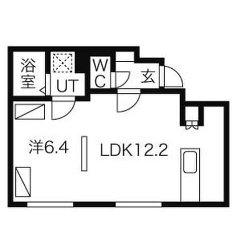 カーサ レガーロ 102号室(賃貸・1LDK・5.5万円/月)の外観・室内写真