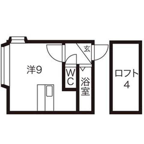 AMSスイート35B棟 205号室(賃貸・1R・1.5万円/月)の外観・室内写真