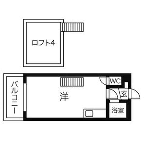 第7AMS円山 206号室(賃貸・1R・3.6万円/月)の外観・室内写真