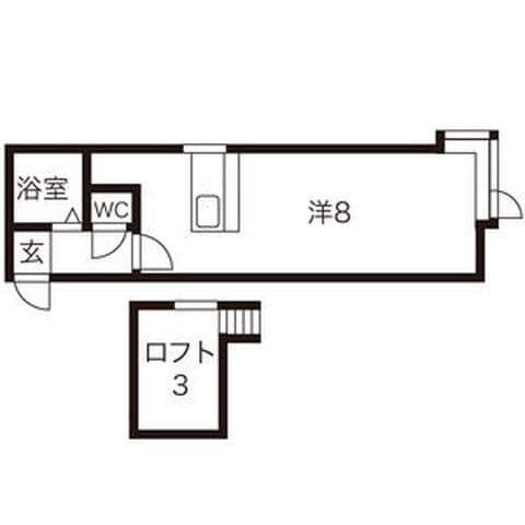 AMS文京台27B棟 104号室(賃貸・1R・1.8万円/月)の外観・室内写真