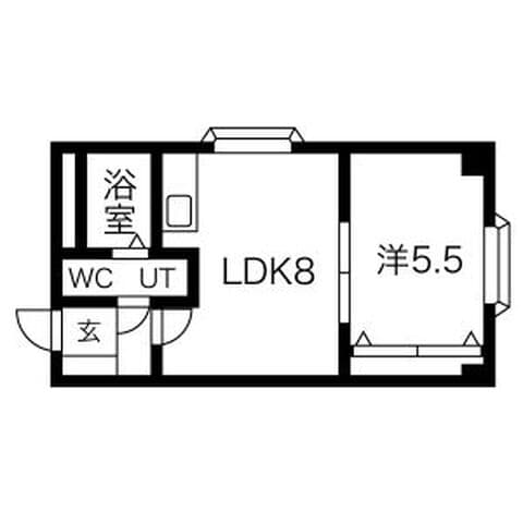 アステリア 201号室(賃貸・1LDK・4万円/月)の外観・室内写真