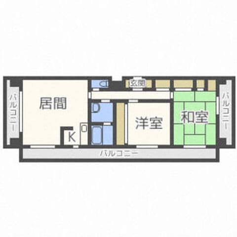 三和マンション(サンワマンション) 1102号室(賃貸・2LDK・12.4万円/月)の外観・室内写真